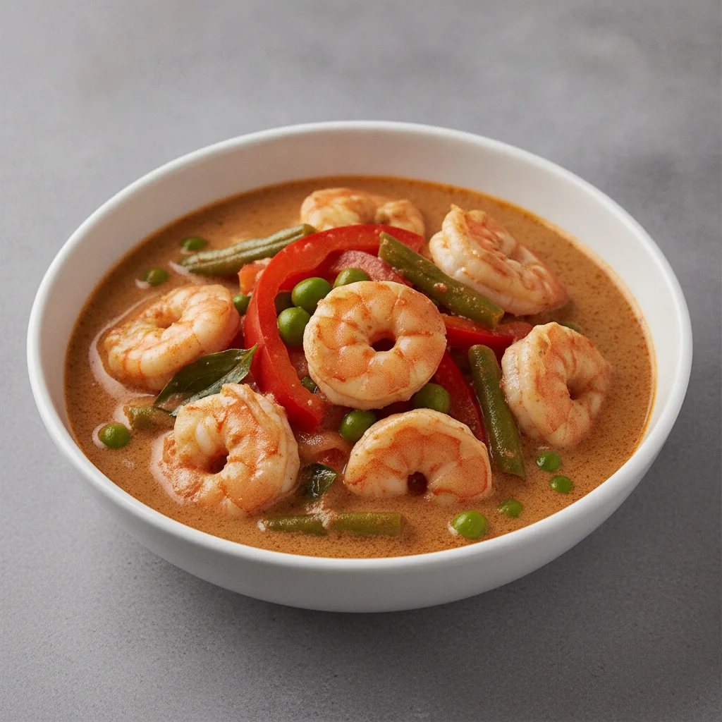 Panang Curry with Shrimp Panang Curry with Shrimp