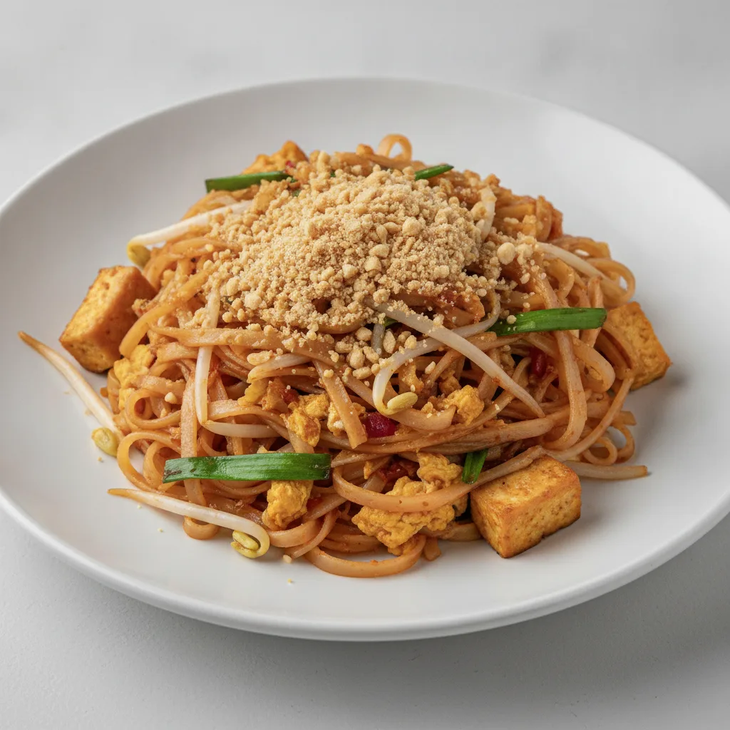 Pad Thai with Tofu Pad Thai with Tofu