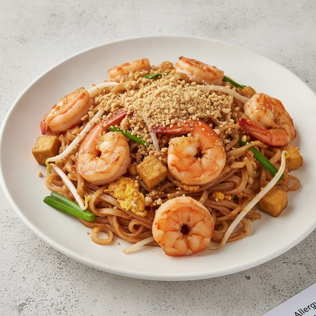 Pad Thai with Shrimp Pad Thai with Shrimp
