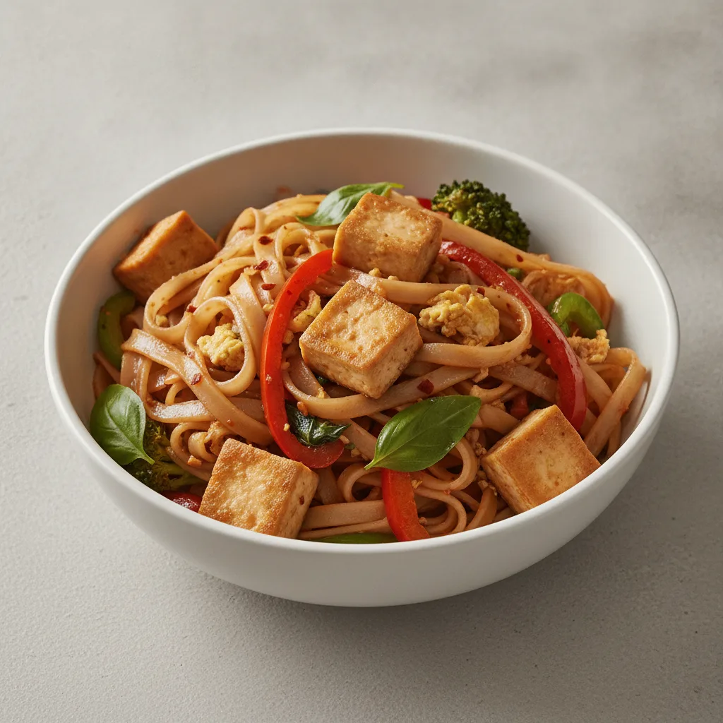 Drunken Noodles with Tofu Drunken Noodles with Tofu