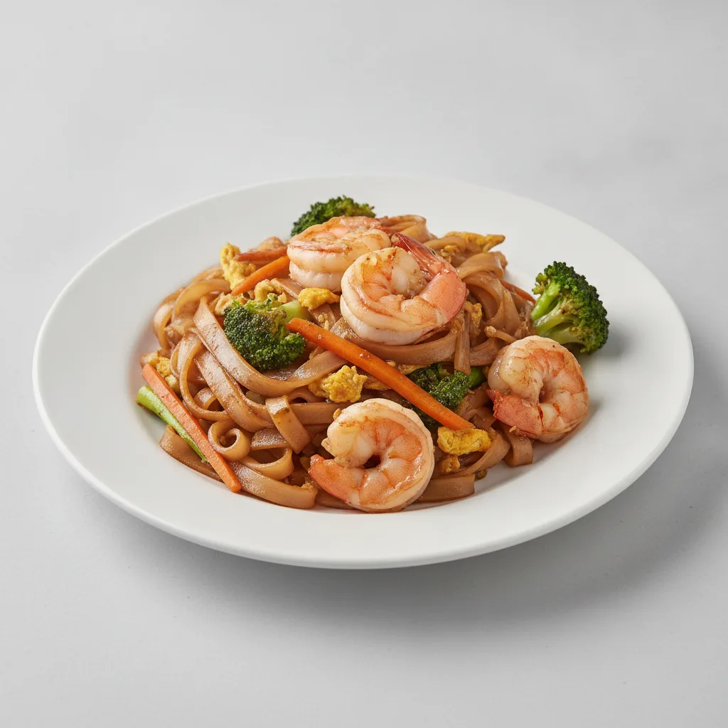 Pad See Ew with Shrimp Pad See Ew with Shrimp