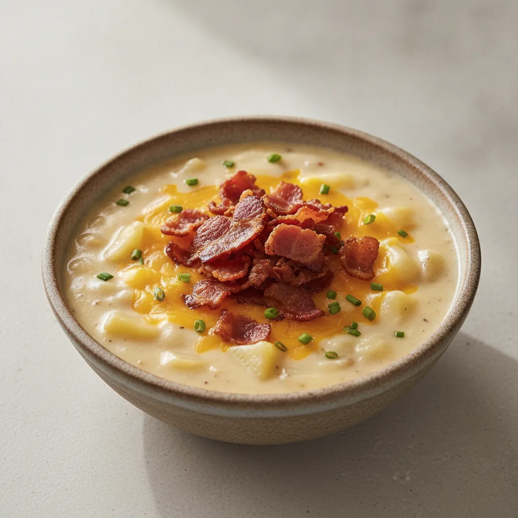 Cup of Loaded Potato Soup and Add Bacon Cup of Loaded Potato Soup and Add Bacon