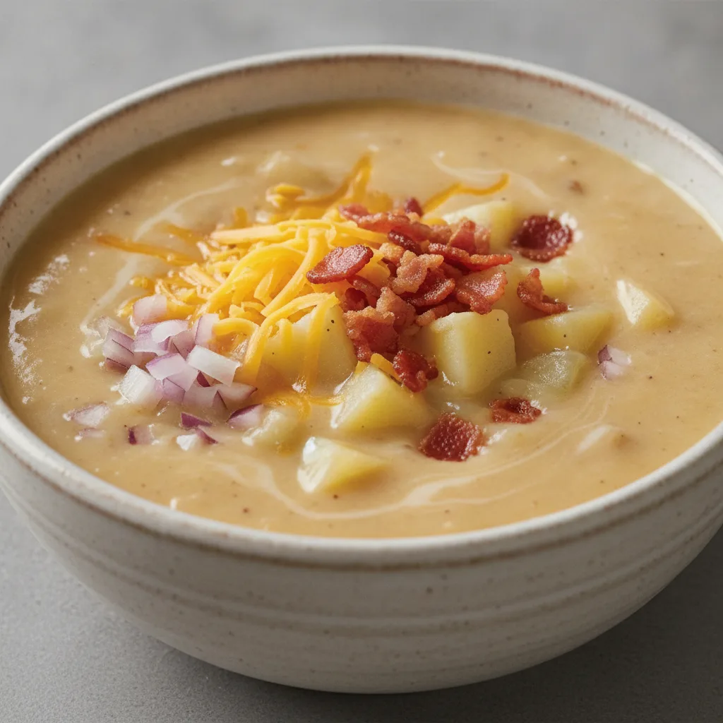 Cup of Loaded Potato Soup and Add Onion Cup of Loaded Potato Soup and Add Onion
