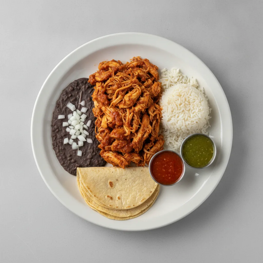 Plato Tinga de Pollo