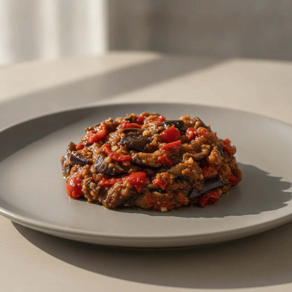 Cold Appetizer (Classic Package) — Roasted Eggplant Salad Cold Appetizer (Classic Package) — Roasted Eggplant Salad
