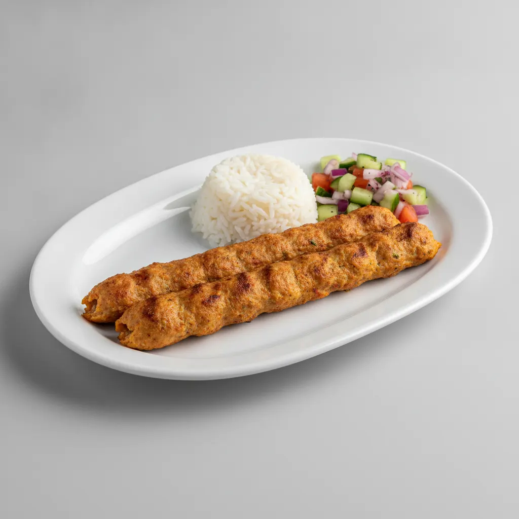 Entree (Signature Package) — Chicken Adana Kebab Entree (Signature Package) — Chicken Adana Kebab