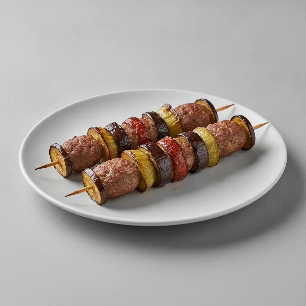 Entree (Signature Package) — Eggplant Kebab Entree (Signature Package) — Eggplant Kebab