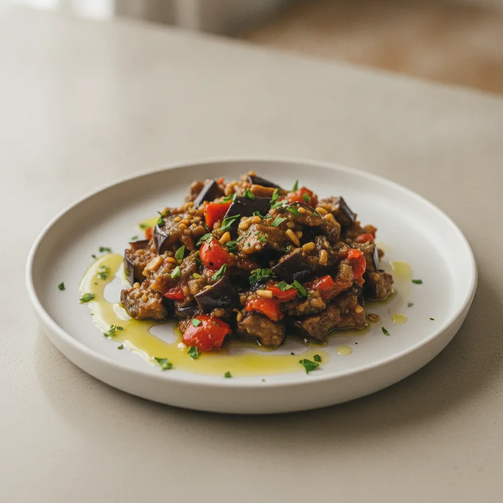 Cold Appetizer (Premium Package) — Roasted Eggplant Salad Cold Appetizer (Premium Package) — Roasted Eggplant Salad