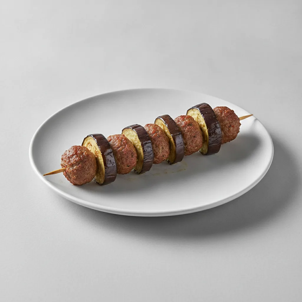 Entree (Premium Package) — Eggplant Kebab Entree (Premium Package) — Eggplant Kebab