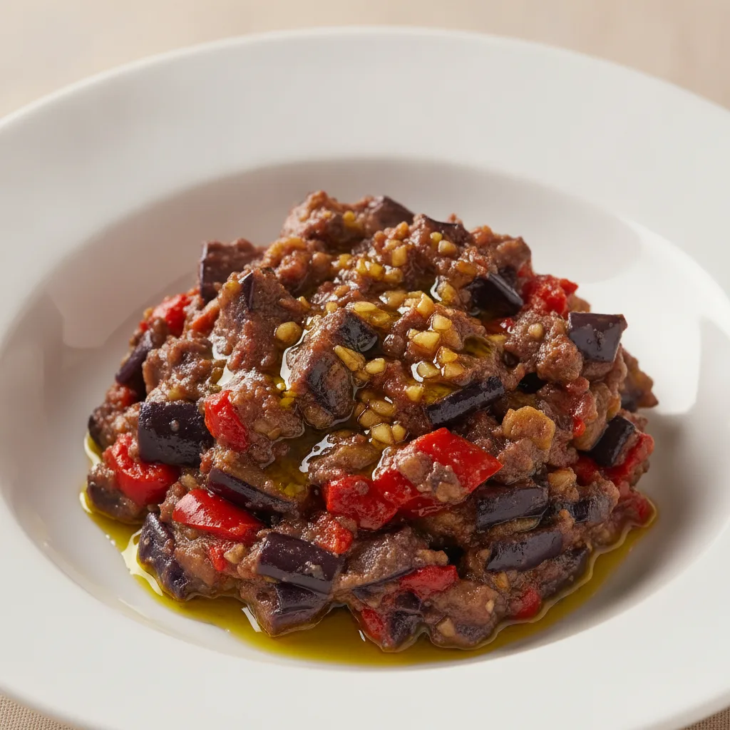 Roasted Eggplant Salad Roasted Eggplant Salad