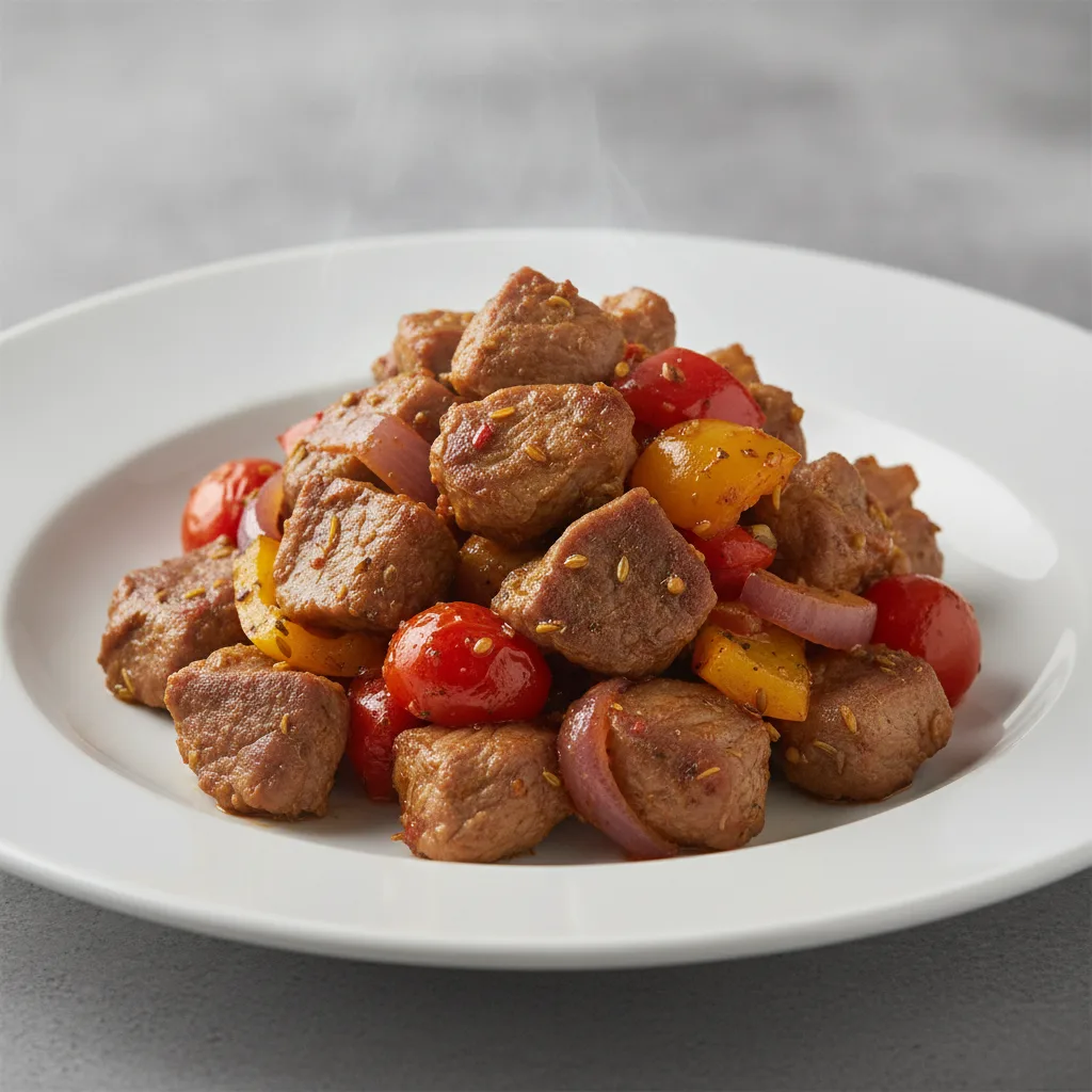 Lamb Saute Lamb Saute