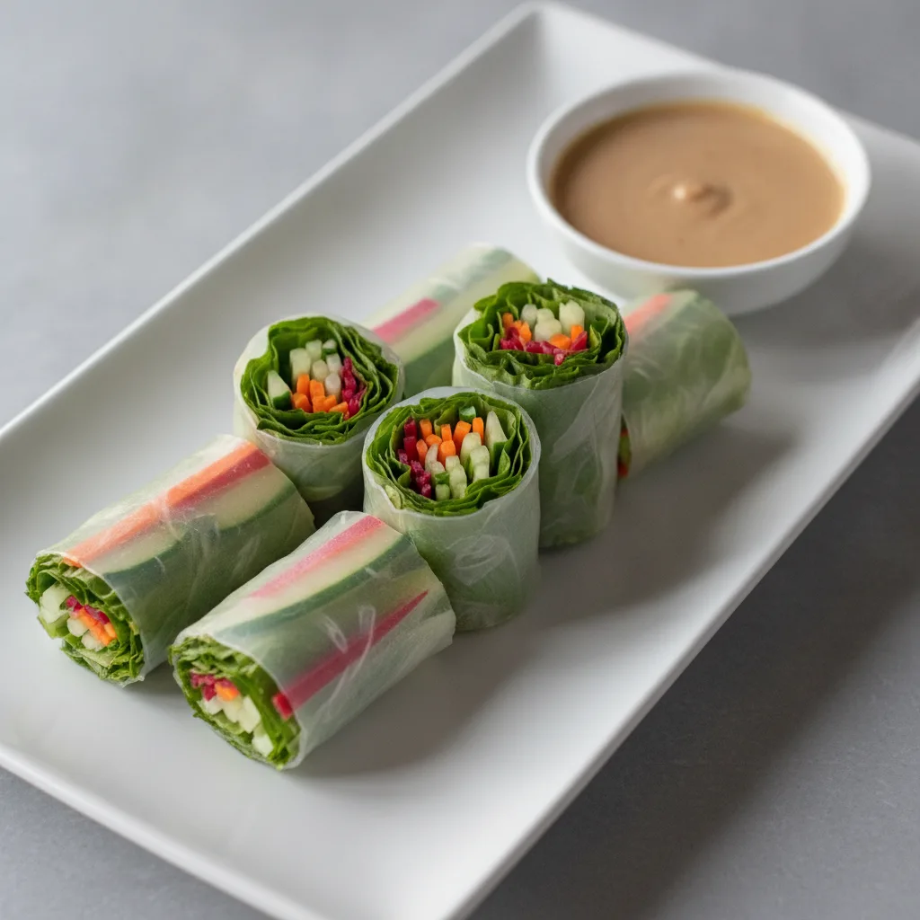 Veggie Fresh Rolls Veggie Fresh Rolls