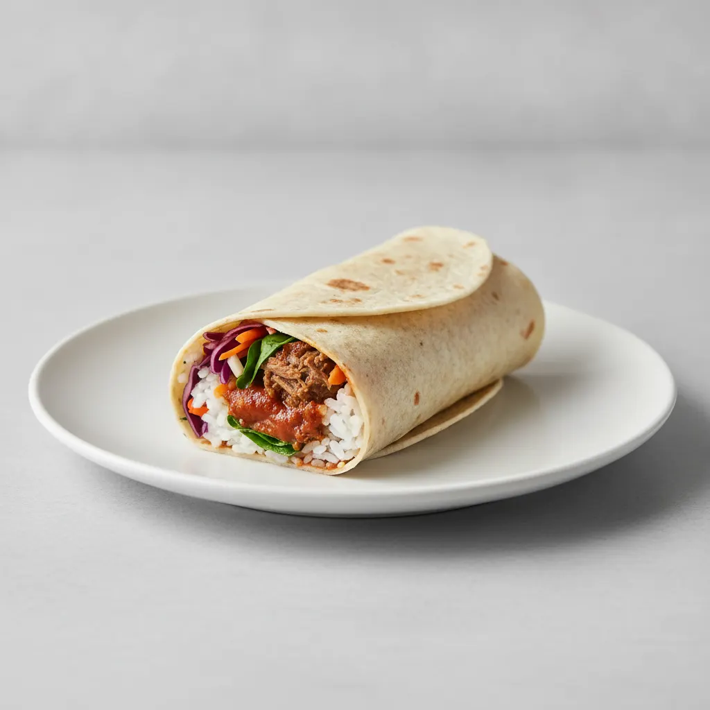 Beef Korean Wrap Beef Korean Wrap