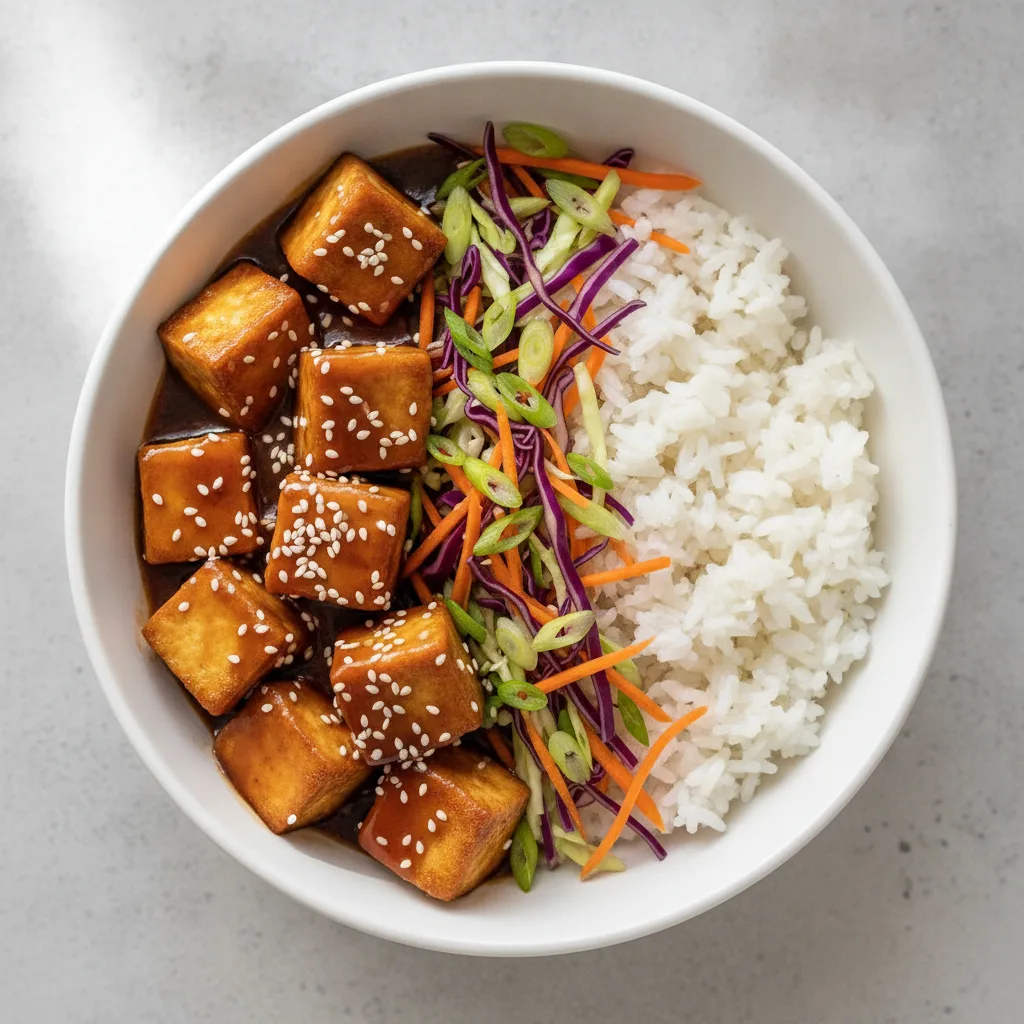 Teriyaki Entree with Tofu Teriyaki Entree with Tofu