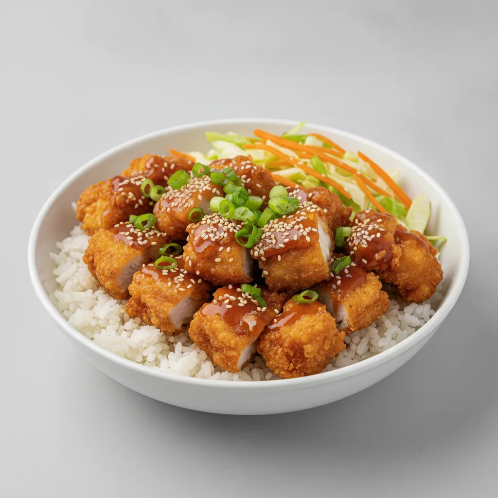 Teriyaki Entree with Crispy Chicken Teriyaki Entree with Crispy Chicken