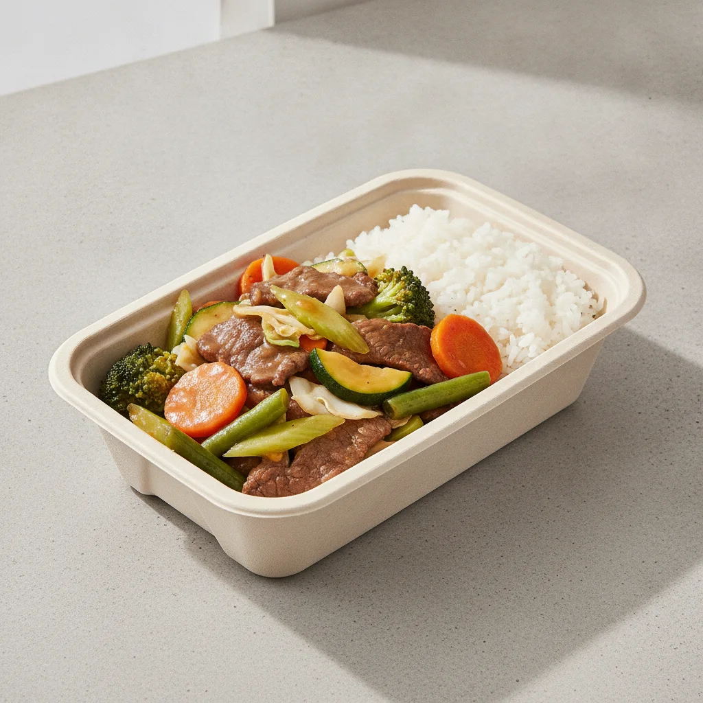 Mixed Vegetable Entree with Beef Mixed Vegetable Entree with Beef