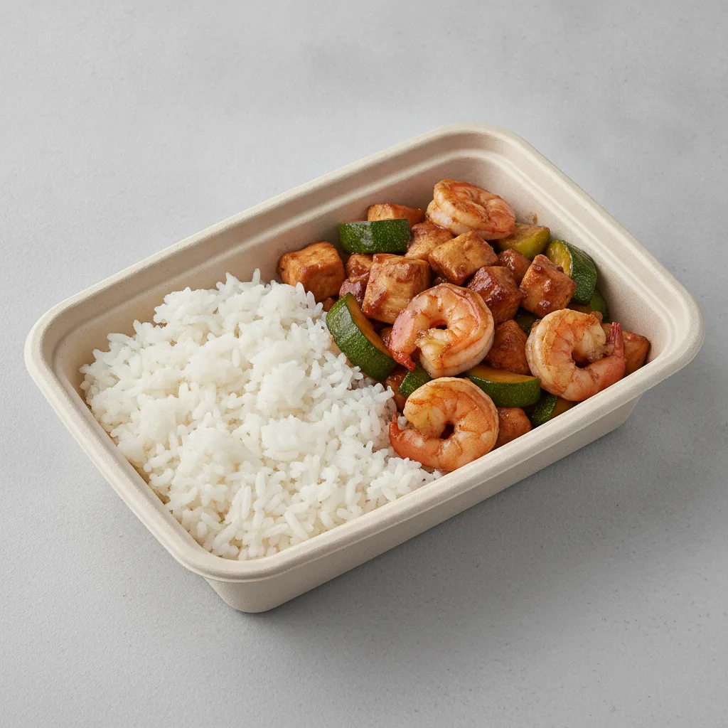 Garlic Lover's Entree with Chicken & Shrimp Garlic Lover's Entree with Chicken & Shrimp