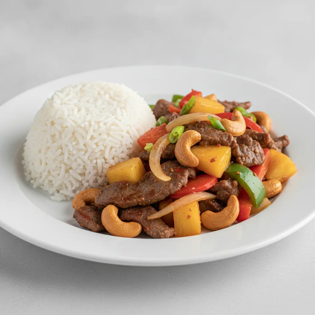 Cashew Entree with Beef Cashew Entree with Beef