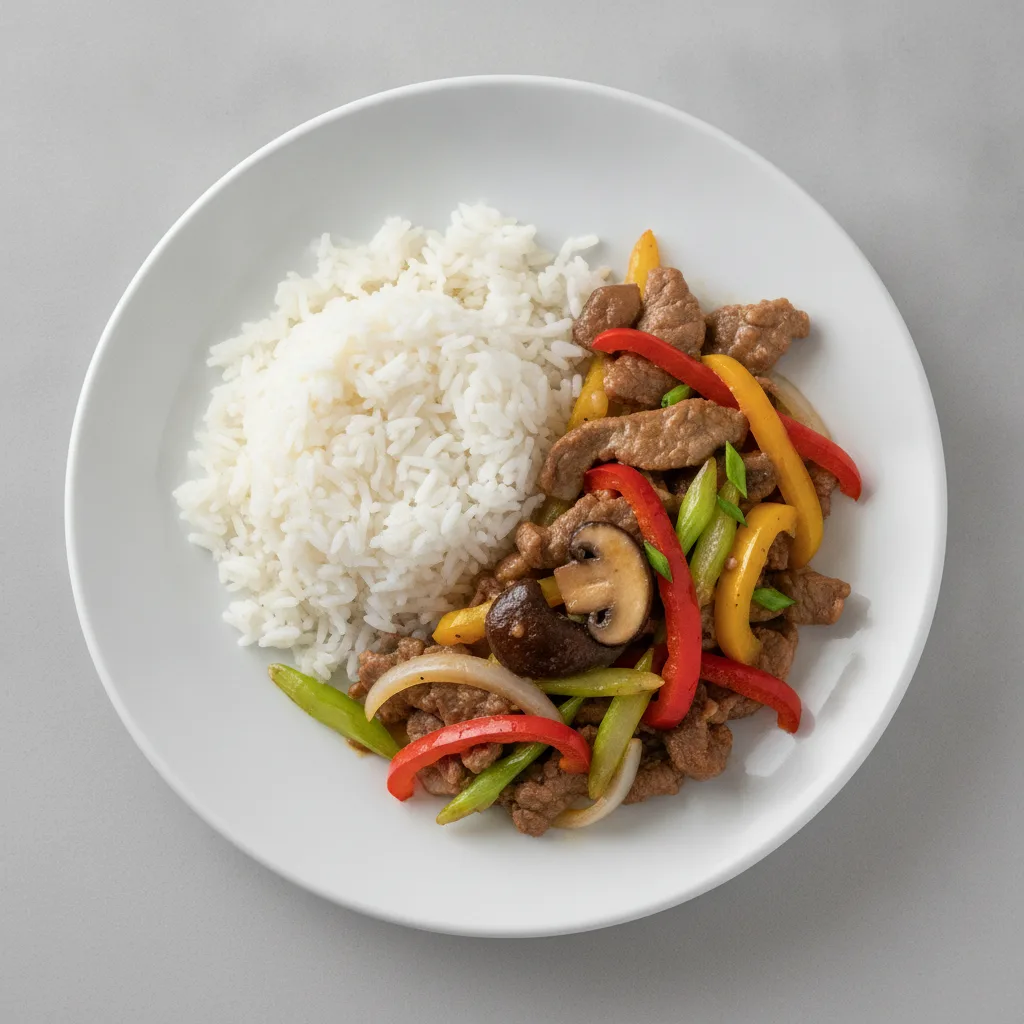 Zesty Ginger Entree with Beef Zesty Ginger Entree with Beef
