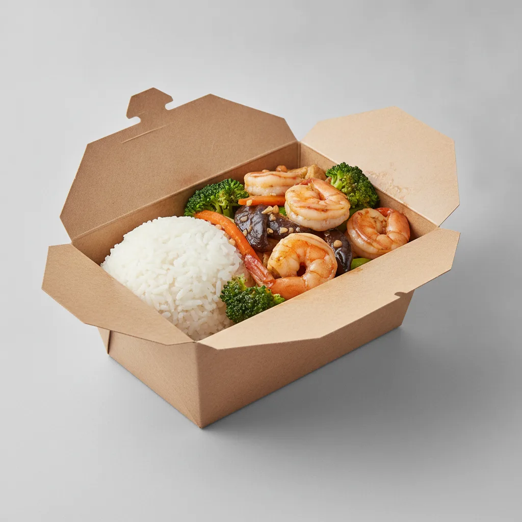 Broccoli Royal Entree with Chicken & Shrimp Broccoli Royal Entree with Chicken & Shrimp