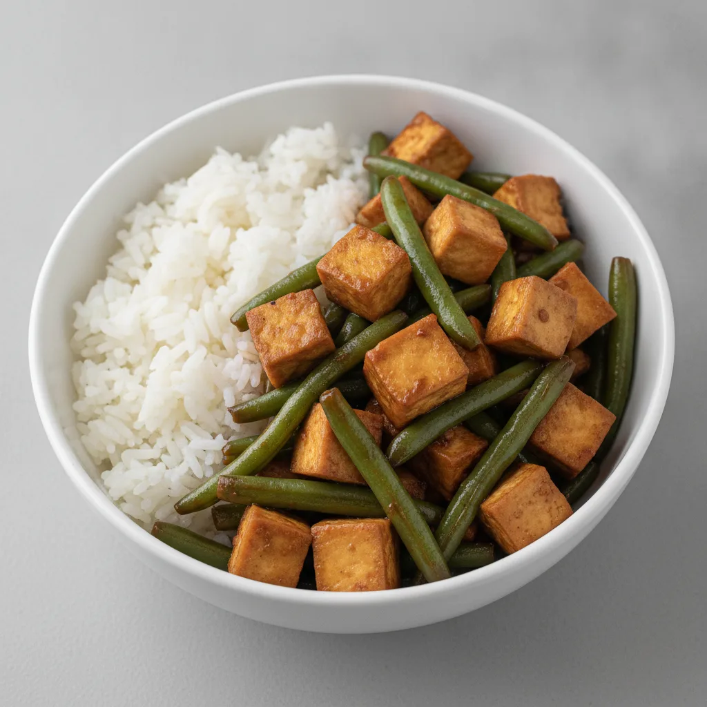 String Bean Entree with Tofu String Bean Entree with Tofu