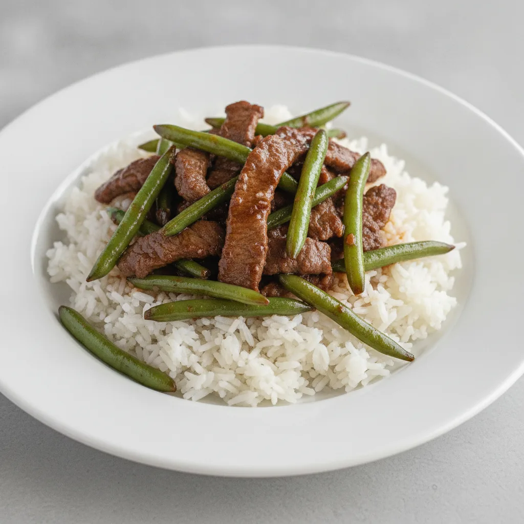 String Bean Entree with Beef String Bean Entree with Beef
