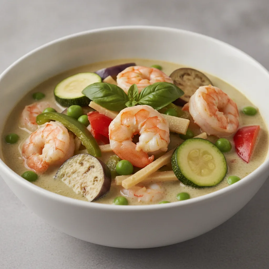 Green Curry (Gluten-Free) with Shrimp Green Curry (Gluten-Free) with Shrimp