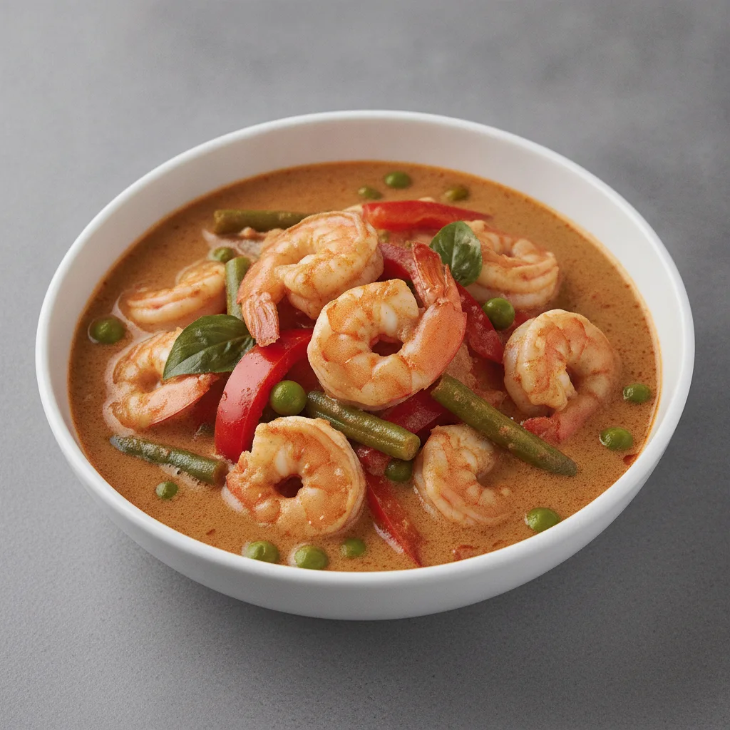 Panang Curry with Shrimp Panang Curry with Shrimp