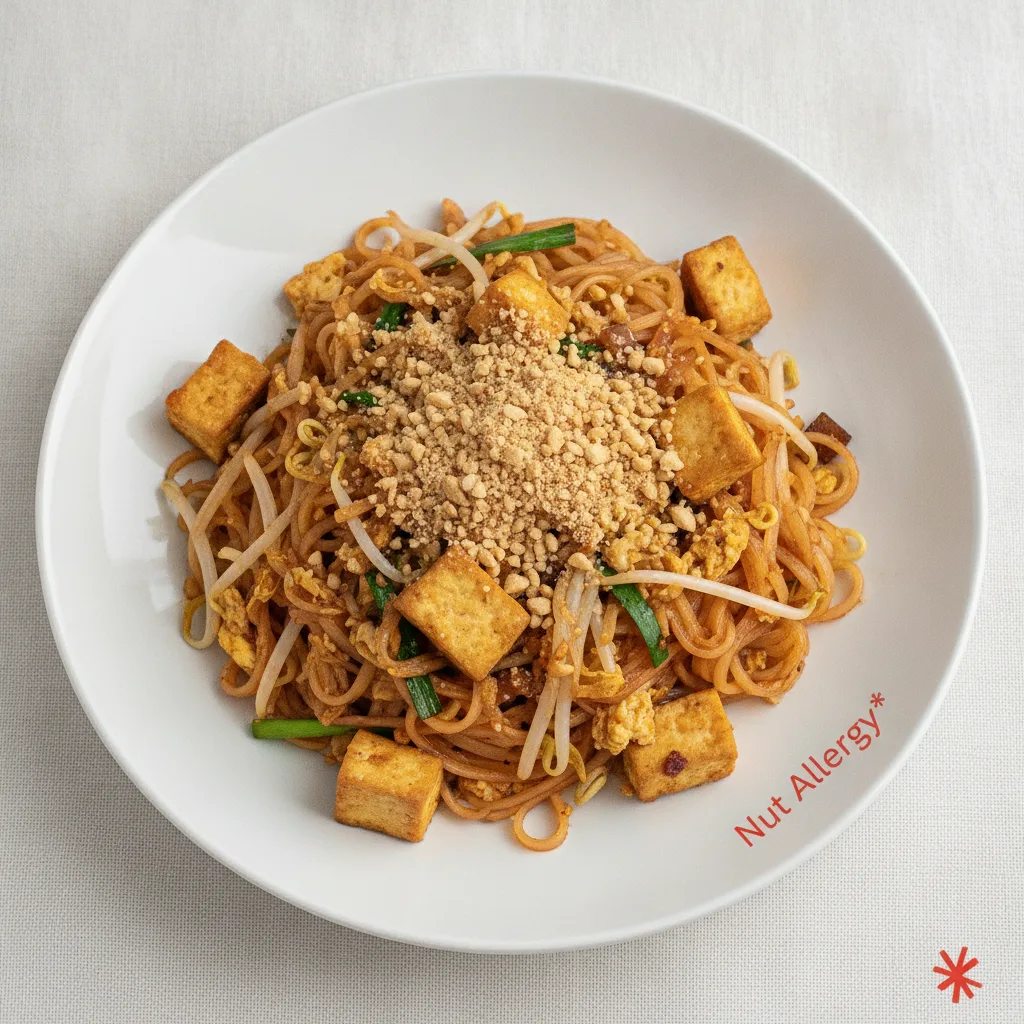 Pad Thai with Tofu Pad Thai with Tofu