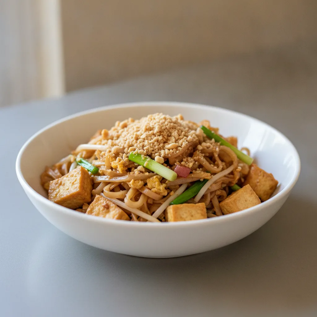 Pad Thai (Gluten-Friendly) with Tofu Pad Thai (Gluten-Friendly) with Tofu