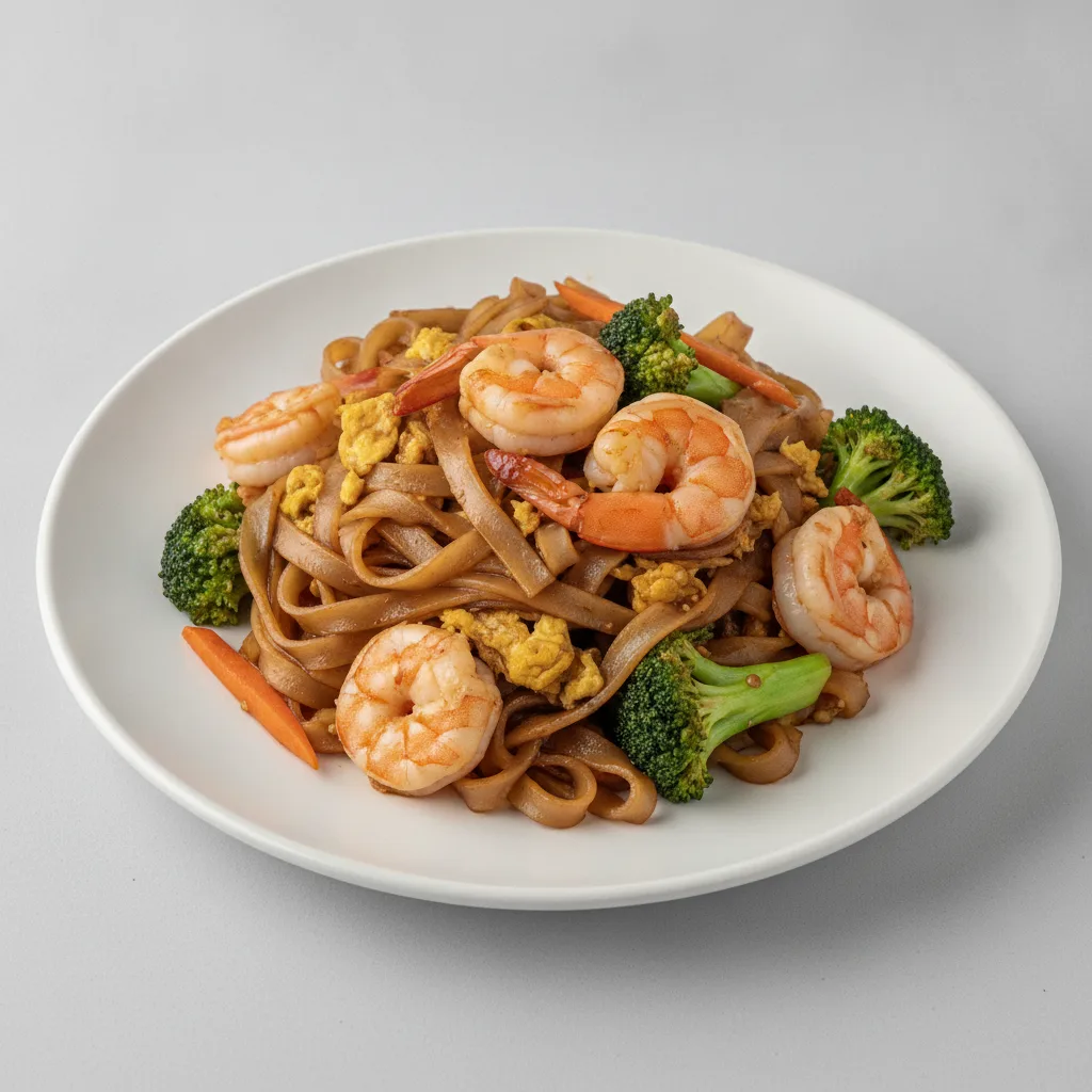 Pad See Ew with Shrimp Pad See Ew with Shrimp