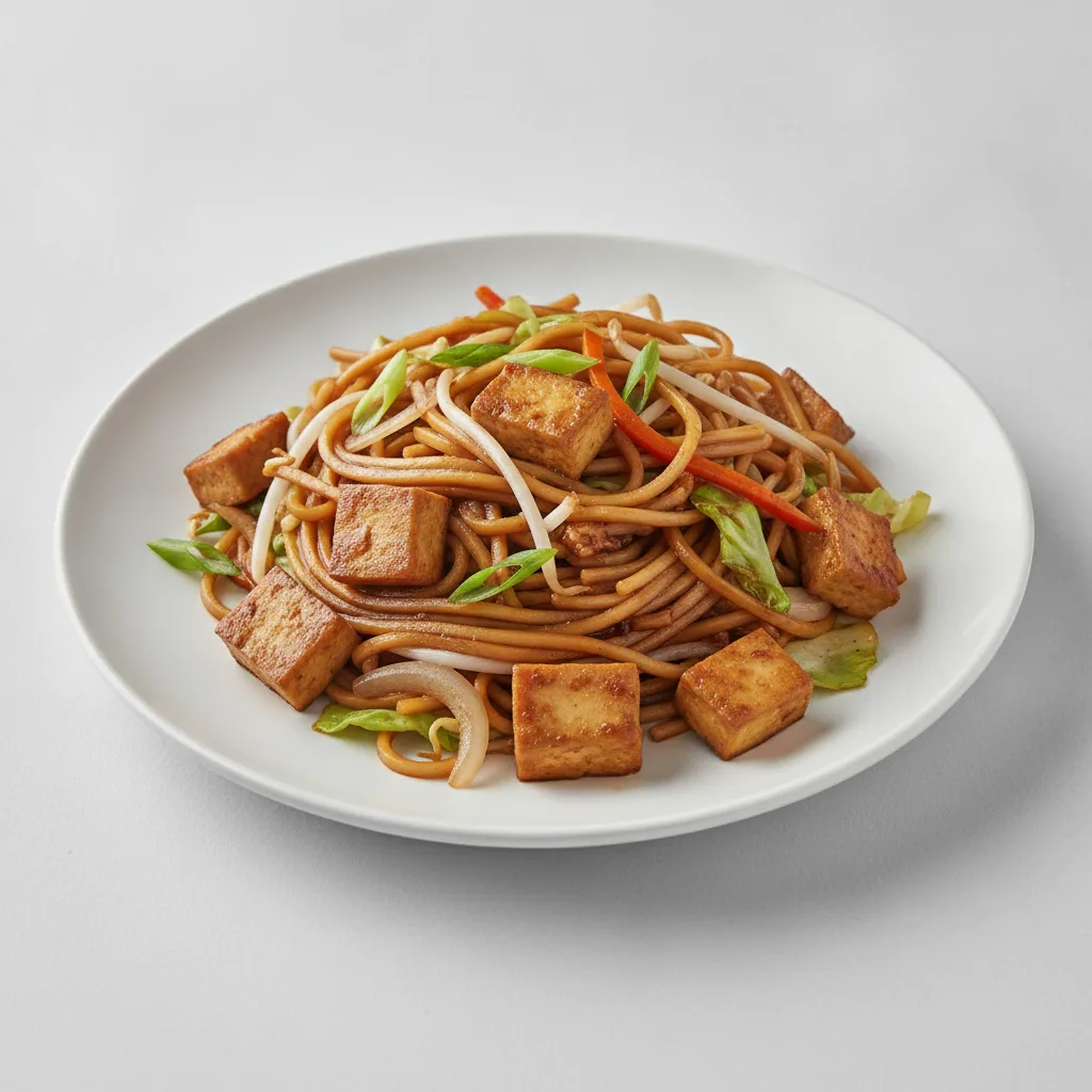 Lo Mein with Tofu Lo Mein with Tofu
