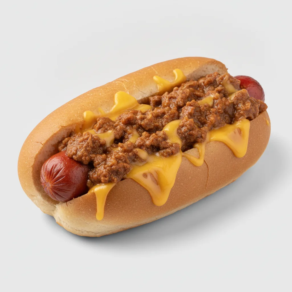 Chili Cheese Dog - Melted Cheese