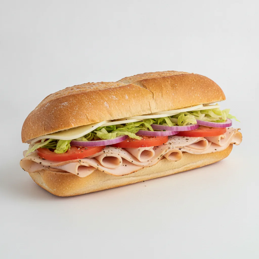 Turkey & Cheese Hoagie