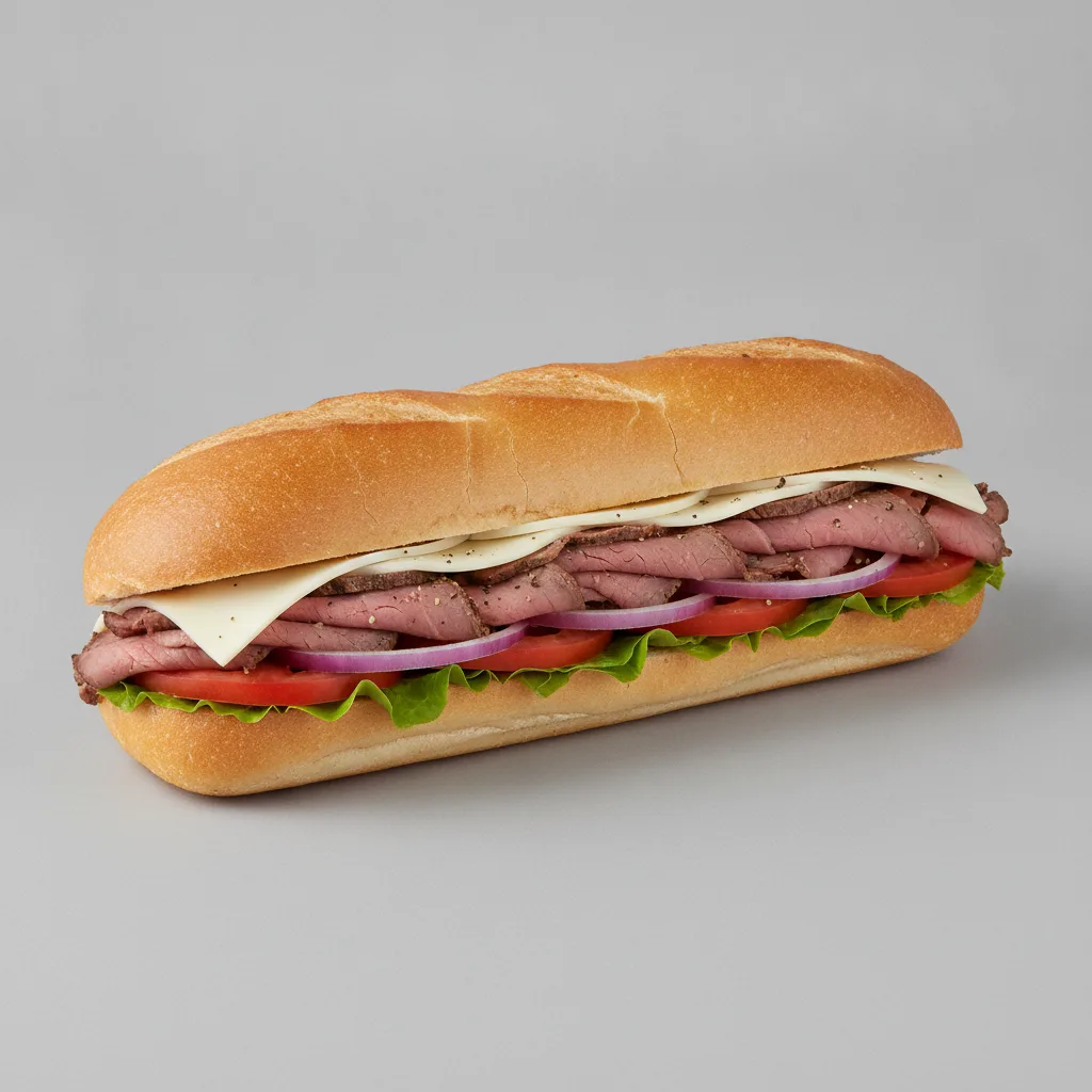 Roast Beef & Cheese Hoagie