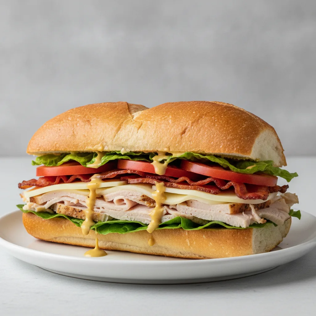 Honey Mustard Turkey Club