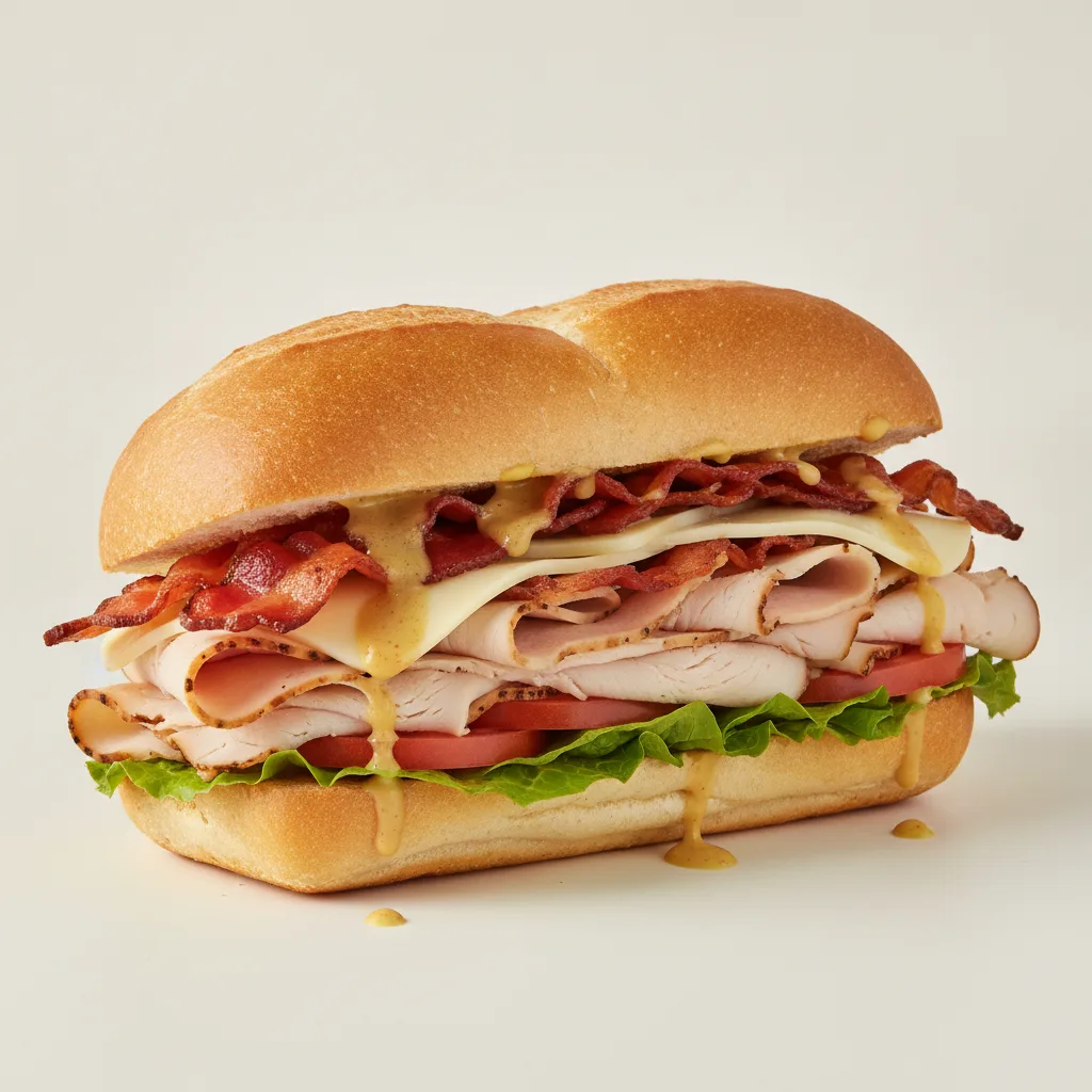 Honey Mustard Turkey Club + Extra Turkey