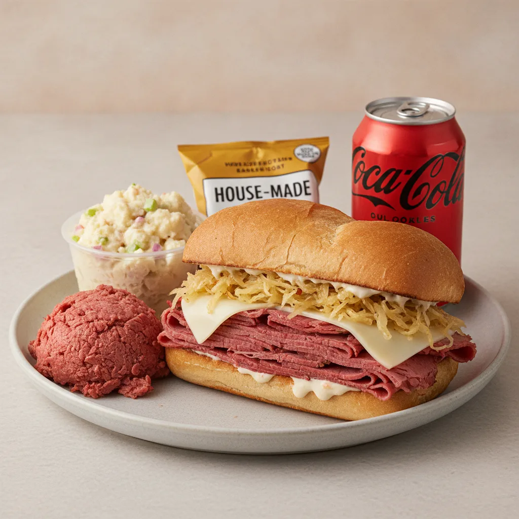 Liberty Reuben + Extra Corned Beef