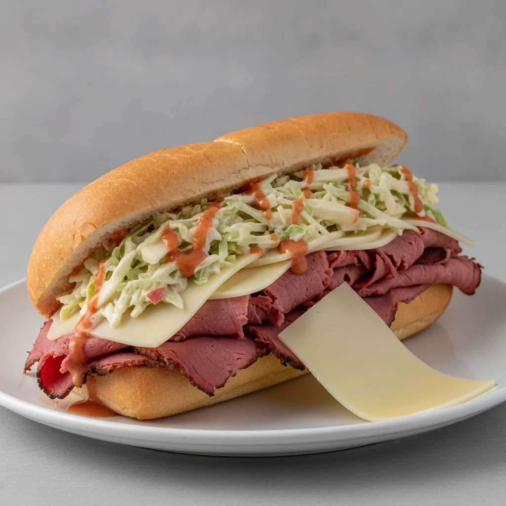 Corned Beef Special + Extra Swiss
