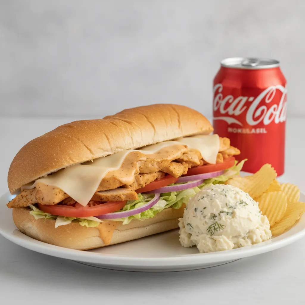 Buffalo Ranch Chicken Hoagie + Add Cheese