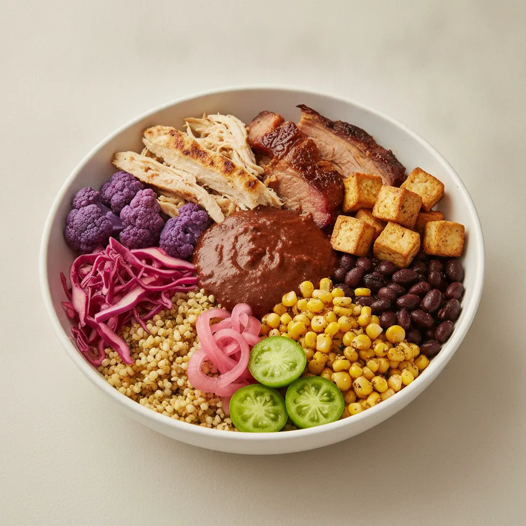 Palmita Power Rice Bowl with Palmita Mole Palmita Power Rice Bowl with Palmita Mole