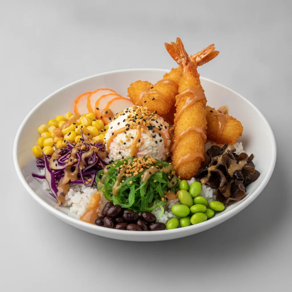 Tempura with White Rice