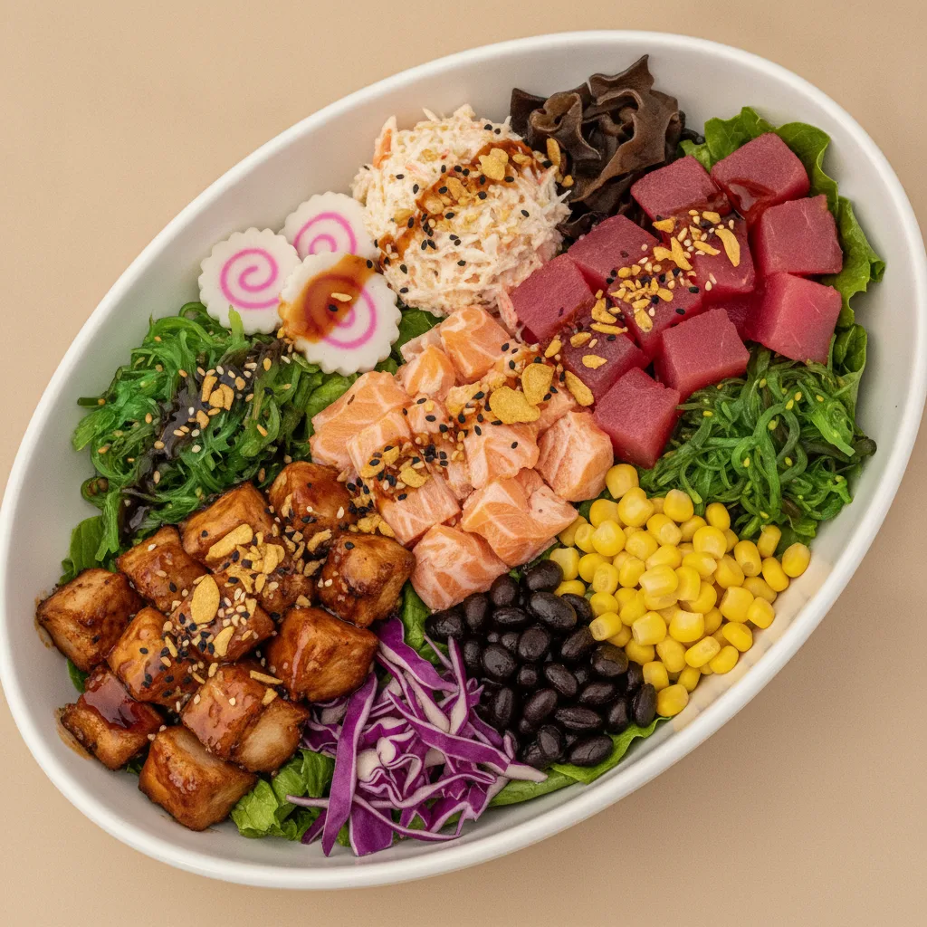 Teriyaki with Spring Mix
