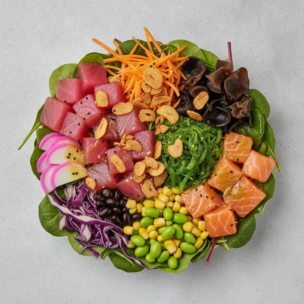 Kumu with Spring Mix