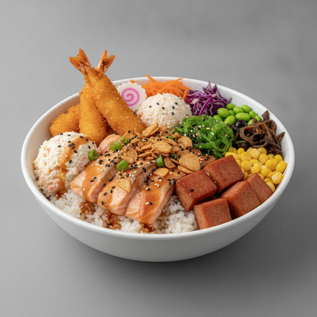 Paniolo with Sushi Rice