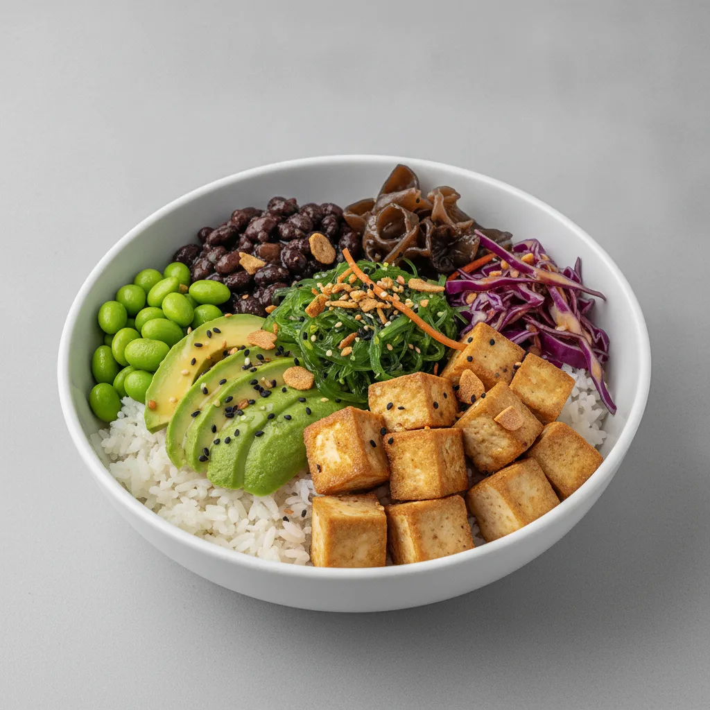 Vegetarian Lani with White Rice