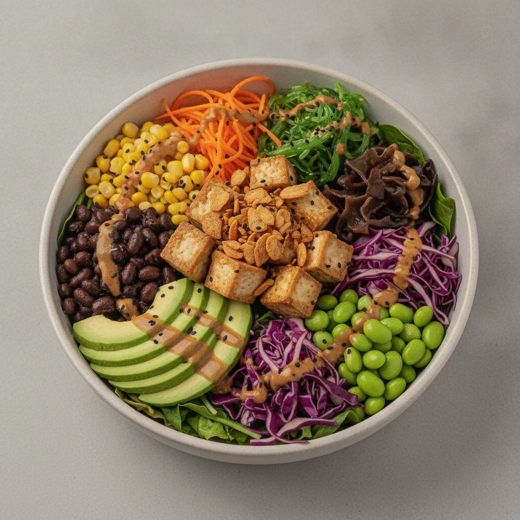 Vegetarian Lani with Spring Mix