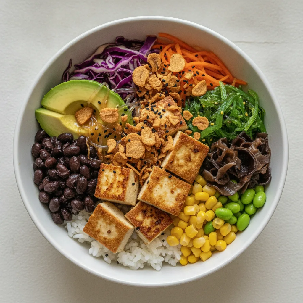 Vegetarian Lani with Sushi Rice