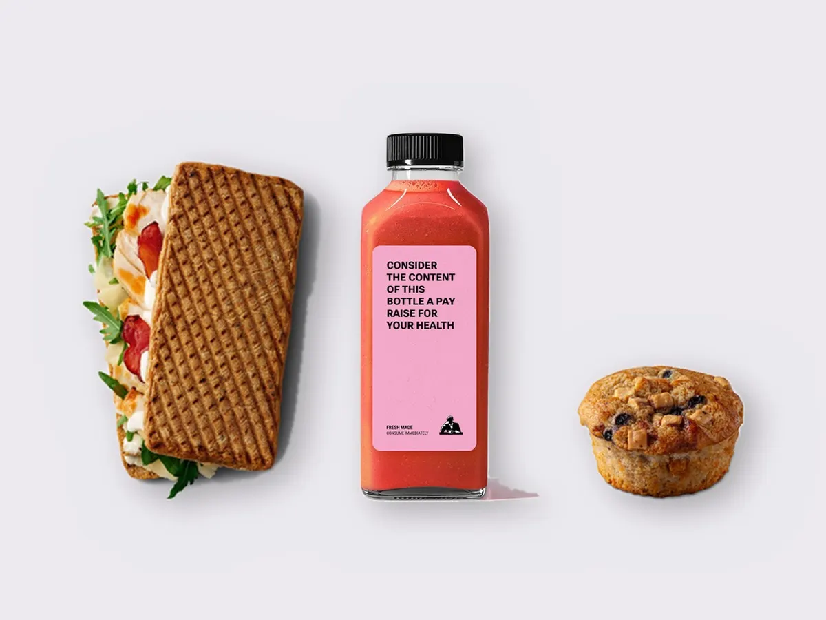 The Ultimate JOE Trio — JOE's Spicy Caesar, Iron Man, Blueberry Muffin
