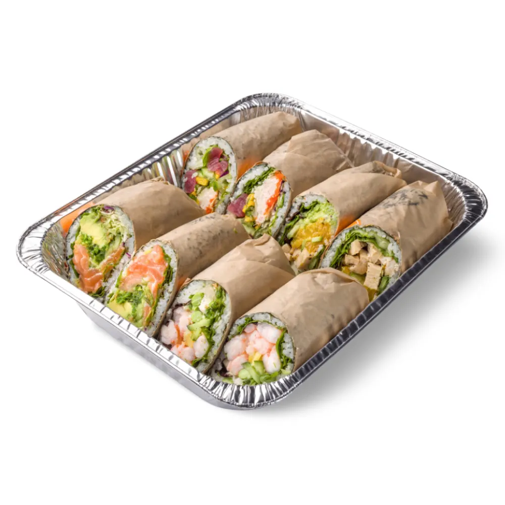 Umami Ahi Burrito Platter